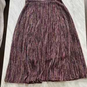 Anthropologie Maeve Multicolor Women's Sweater Midi Skirt